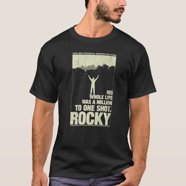 Rocky Silhouette T Shirt (Framsida)