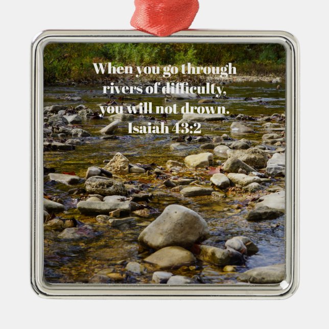 Rocky Väg Julgransprydnad Metall (Framsidan)