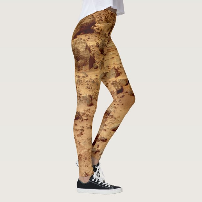 Rocky Yta av Planet Mars Leggings (Höger)