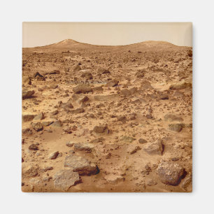 Rocky Yta av Planet Mars Magnet