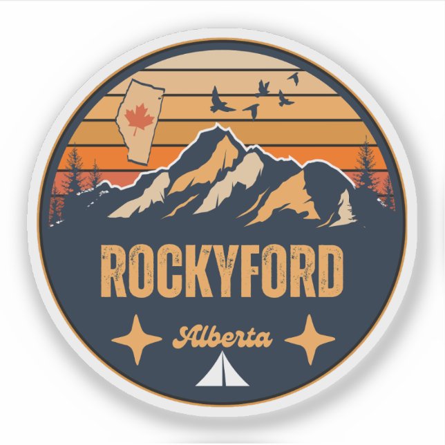 Rockyford, Alberta Klistermärken (Framsida)