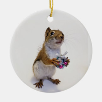 Rockys andedräkt julgransprydnad keramik