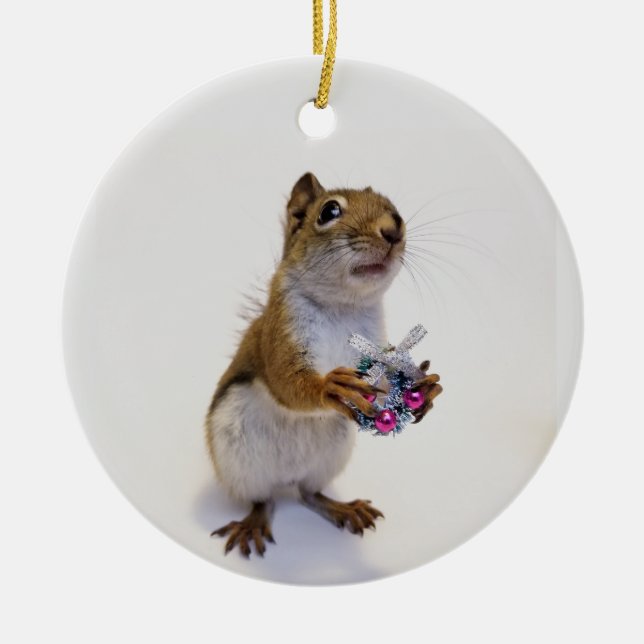 Rockys andedräkt julgransprydnad keramik (Framsidan)