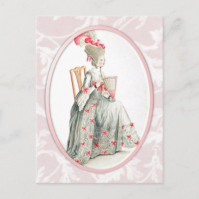 Rococco Dam Vykort (Framsida)