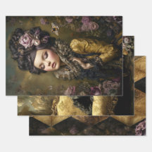 Rococo Buzz Bee themes Heavy Weight Decoupage