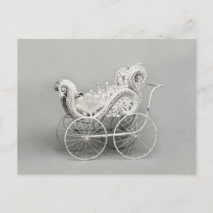 Rococo Carriage - Postcard / bjudande / OSA Inbjudan Vykort