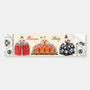ROCOCO DAM ART DECO BEAUTY MODE COSTUME DESIGN BILDEKAL