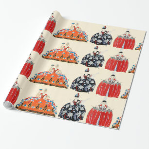 ROCOCO DAM ART DECO MODE COSTUME DESIGN PRESENTPAPPER