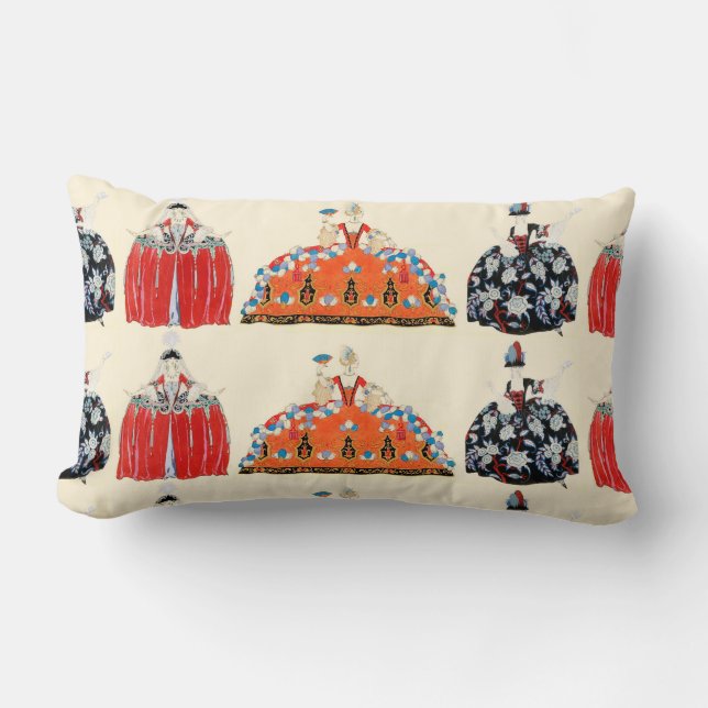 ROCOCO DAM ART DECO MODE COSTUME DESIGNER LUMBARKUDDE (Framsida)