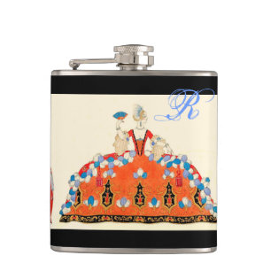 ROCOCO DAM ART DECO MODE COSTUME MONOGRAM FICKPLUNTA