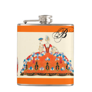 ROCOCO DAM ART DECO MODES KOSTYM MONOGRAM FICKPLUNTA