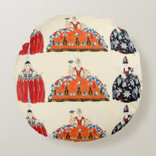 ROCOCO DAM BEAUTY,MODE COSTUME DECO RUND KUDDE