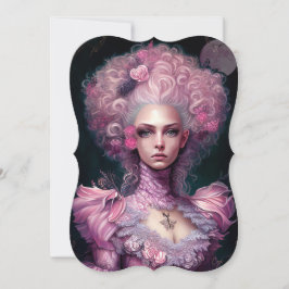 Rococo Dam Fantasy Queen Flat Card