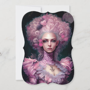 Rococo Dam Fantasy Queen Flat Card