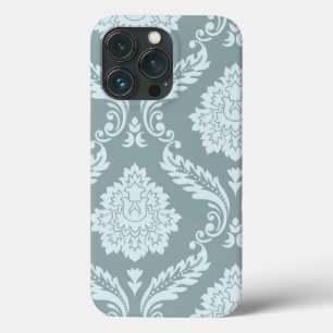 Rococo Damask Art I Anduckblå+Turkos