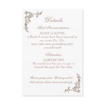 Rococo Florentine Monochrome Monogram