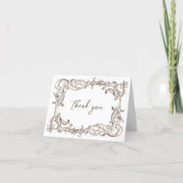Rococo Florentine Monochrome Tack Kort
