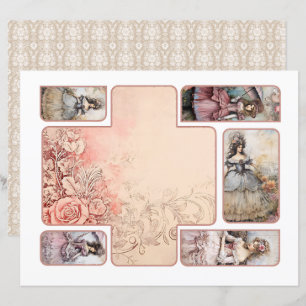 Rococo Folable Folio Cuttable Scrapbook Papper