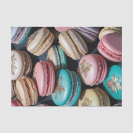 Rococo Fransk Macarons Decoupage Papper 2