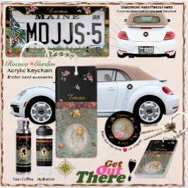 Rococo Garden Acrylic Keychain