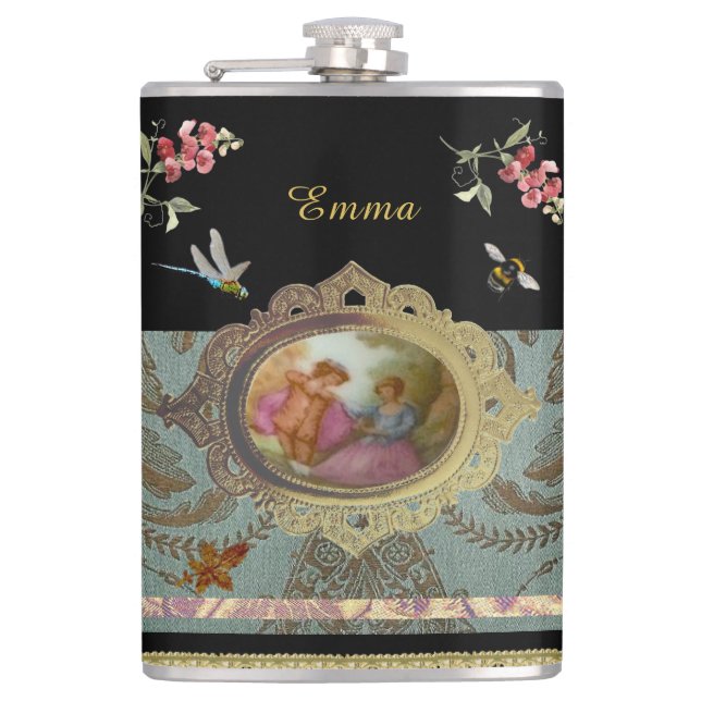 Rococo Magical Garden Flask Fickplunta (Framsidan)