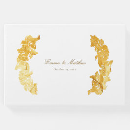 Rococo Marie Antoinette Golden Botaniska Vapensköl Gästböcker