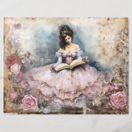 Rococo Princess Scrapbook Papper