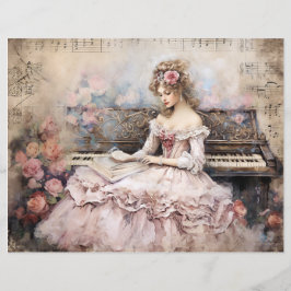 Rococo Princess Scrapbook Papper