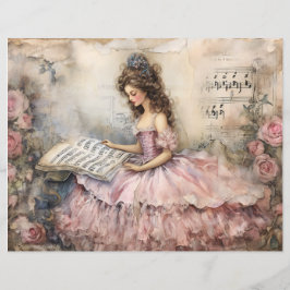Rococo Princess Scrapbook Papper