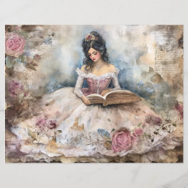 Rococo Princess Scrapbook Papper