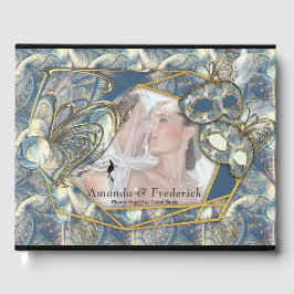 Rococo Rik Mönster-design med masker Gästböcker
