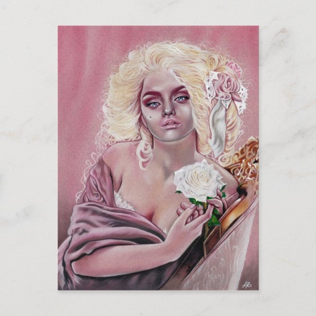 Rococo Ro Bevalt vykort (Framsida)