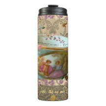 Rococo Romantic Gift Thermal Tumbler
