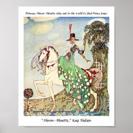 Rococo sagytale princess poster