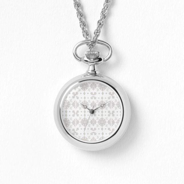 Rococo Snöre Mönster Armbandsur (Framsida)