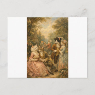 Rococo Trädgårdskatter Samlings vykort