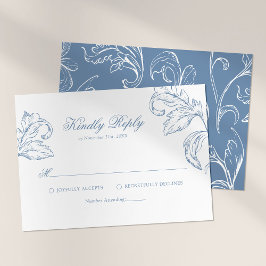 Rococo Vintage Blue Bröllop OSA