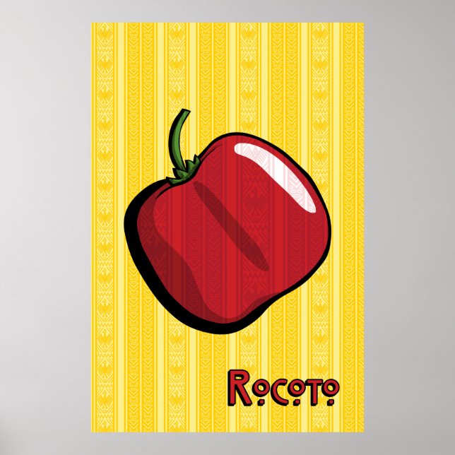 Rocoto Chili Pepper Poster (Framsidan)
