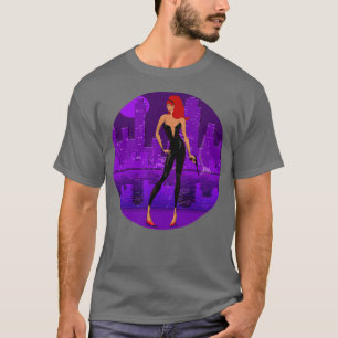 Röd 16 t shirt
