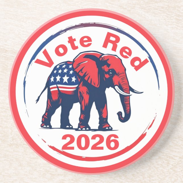 Röd 2026 underlägg (Framsidan)