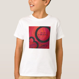 Röd 30-årsjubileum t-shirt