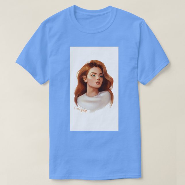 Röd 3 t shirt (Design framsida)