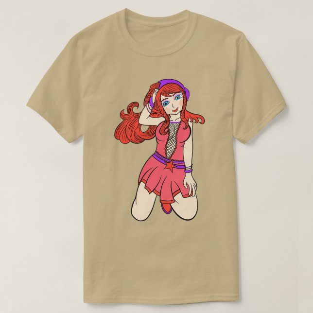 Röd 4 t shirt (Design framsida)