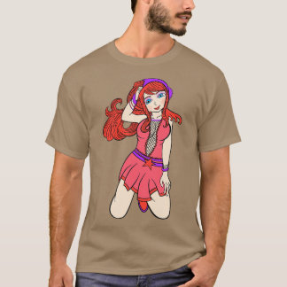 Röd 4 t shirt