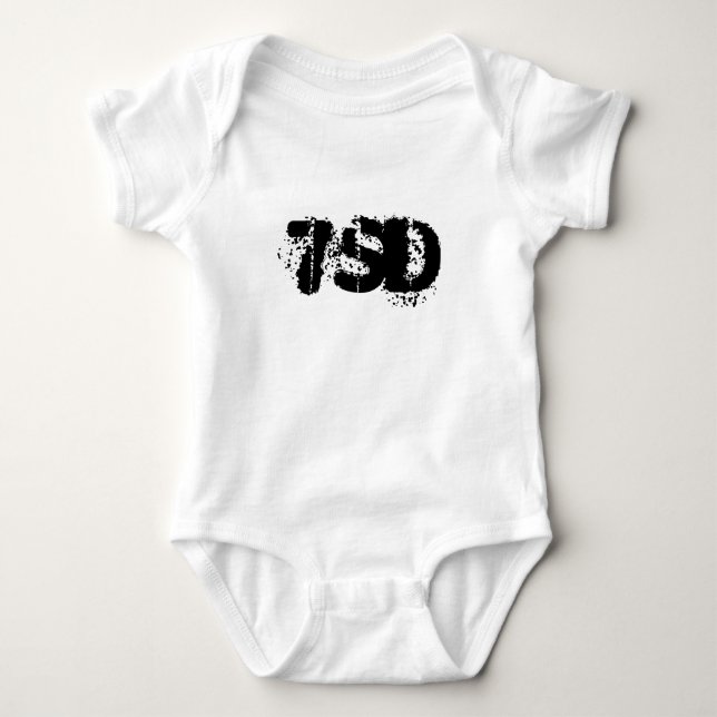 röd 7SD T Shirt (Framsida)