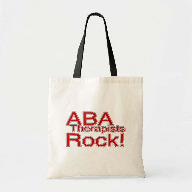 (Röd) ABA-terapeutsten, Tygkasse (Framsidan)