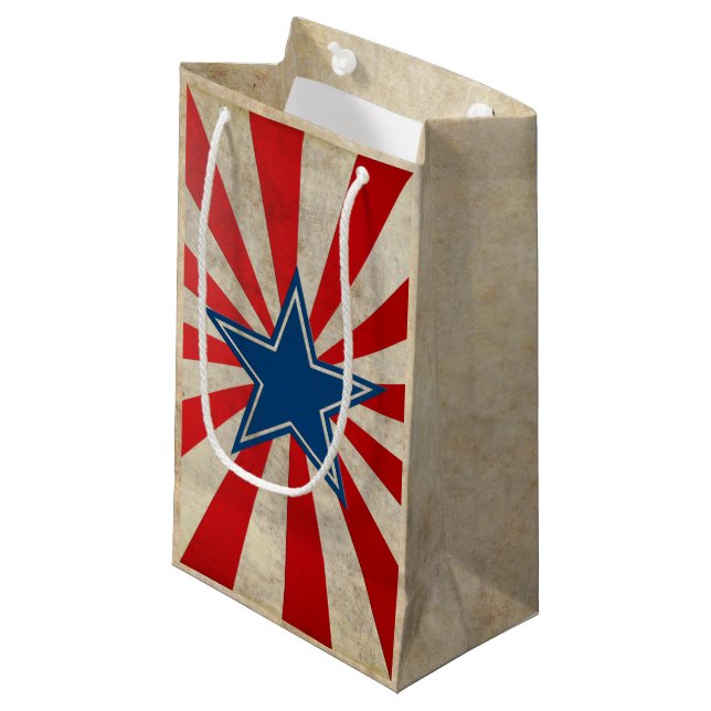 Röd åldrig härlighet -, vit och blått (Framsidan Vinklad)