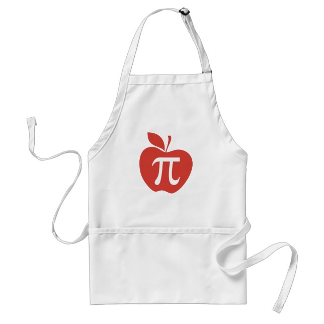 Röd Apple paj Förkläde (Framsidan)
