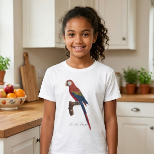 Röd ara eller Blå-gul ara är inte korrekt, det kor T Shirt