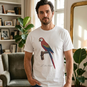 Röd ara eller Blå-gul ara är inte korrekt, det kor T Shirt